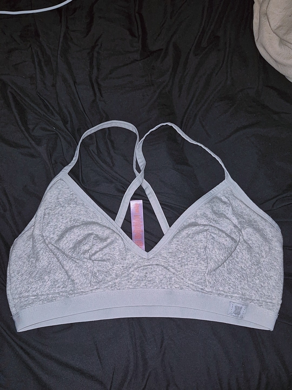 Savage X Fenty Light Gray Seamless Bralette
